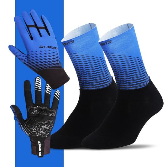 New Full Finger Cycling Gloves With Socks Sport Shockproof Anti Slip MTB Touch Screen - Vlad's Bike Bits