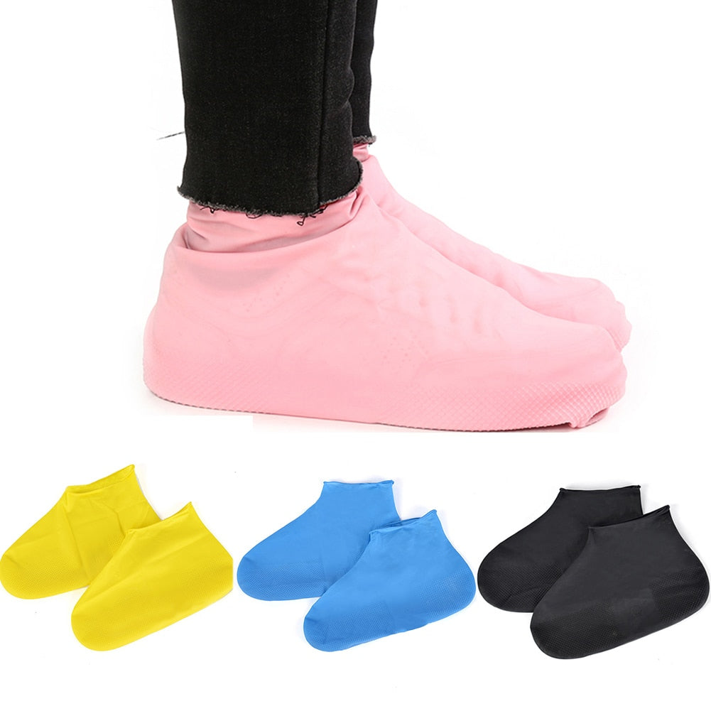 Thicken Waterproof Shoe Cover Silicone Rain Shoes Pocket Rubber Boots Vlad s Bike Bits